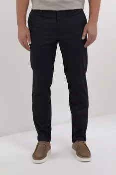 Брюки из хлопчатобумажной саржи BOSS