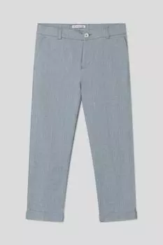 Брюки из хлопка и льна Choupette