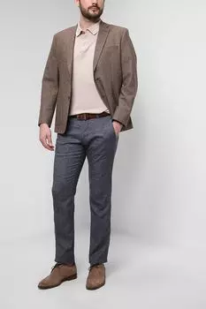 Брюки из хлопка и льна DIGEL