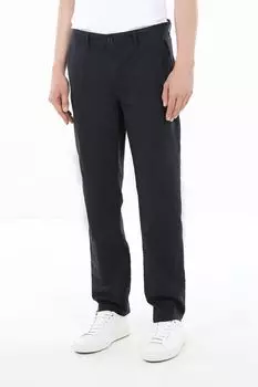 Брюки из хлопка и льна OVS