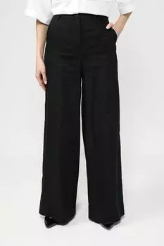 Брюки из льна широкого кроя SABRINA SCALA