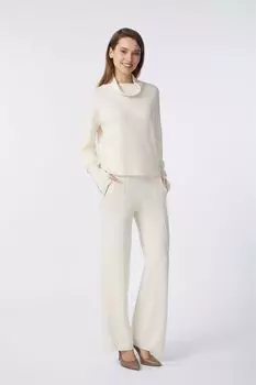 Брюки из смеси шерсти и кашемира MARC & ANDRE