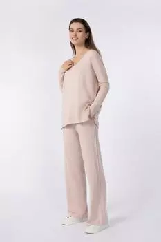 Брюки из смеси шерсти и кашемира MARC & ANDRE