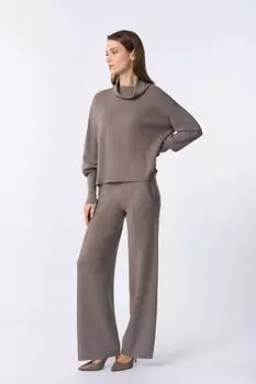 Брюки из смеси шерсти и кашемира MARC & ANDRE