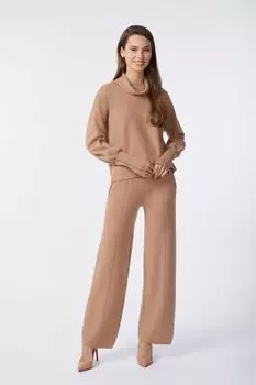 Брюки из смеси шерсти и кашемира MARC & ANDRE