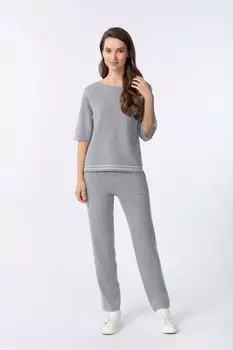 Брюки из смеси шерсти и кашемира MARC & ANDRE