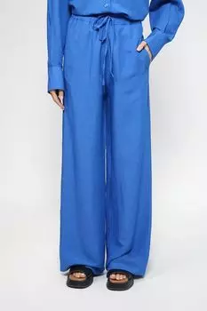 Брюки из смеси вискозы и льна SHADE