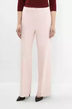 Брюки из смесового хлопка свободного кроя Comma