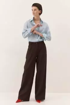 Брюки из смесовой шерсти DADAknit