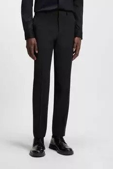 Брюки из смесовой шерсти HUGO