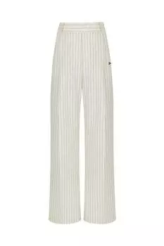 Брюки из смесовой шерсти в полоску DREAMS by Alena Akhmadullina