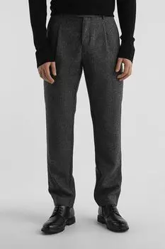 Брюки из смесовой шерсти зауженные Oulyss