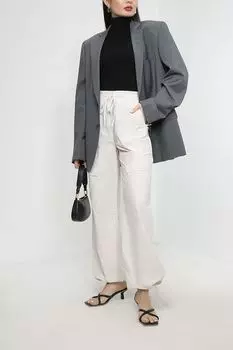 Брюки карго с завязками BELUCCI