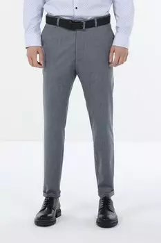 Брюки классические с отворотами Cinque