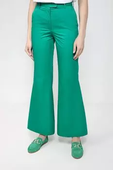 Брюки клеш из хлопка Piombo