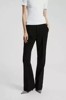 Брюки клеш однотонные Nume