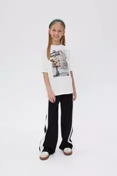 Брюки клеш с контрастными деталями Bell Bimbo