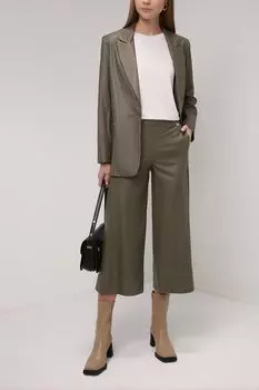 Брюки кюлоты из экокожи Rinascimento