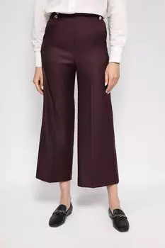 Брюки кюлоты с пуговицами на поясе Emme Marella