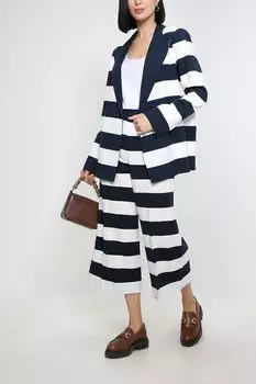 Брюки кюлоты укороченные из вискозы TWINSET