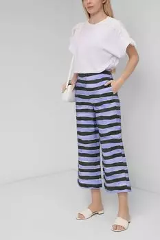 Брюки кюлоты в полоску iBlues