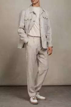 Брюки льняные DTMD