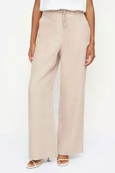 Брюки льняные на кулиске ElectraStyle