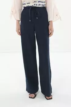 Брюки льняные с поясом Esprit Casual