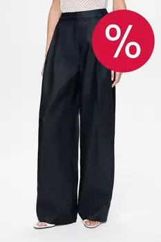 Брюки льняные с защипами DREAMS by Alena Akhmadullina