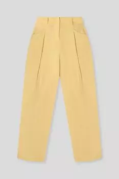 Брюки льняные с защипами United Colors of Benetton