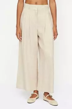 Брюки льняные широкого кроя ElectraStyle