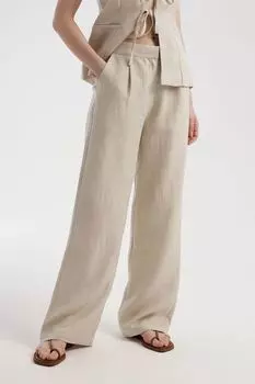 Брюки льняные свободного кроя Urban Tiger