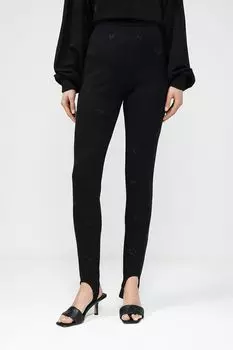 Брюки-легинсы со штрипками EMPORIO ARMANI