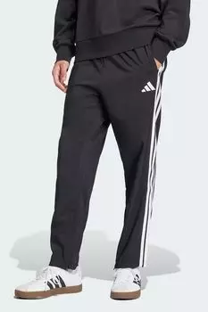 Брюки на эластичном поясе с логотипом Adidas