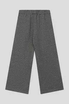 Брюки на эластичном поясе широкого кроя GIOCO