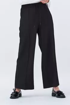 Брюки на эластичном поясе со стрелками расклешенные SMENA