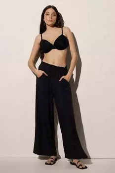 Брюки на эластичном поясе свободного кроя Ysabel Mora