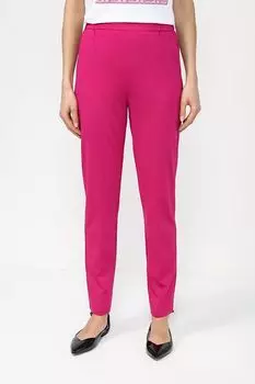 Брюки на эластичном поясе зауженного кроя Emme Marella