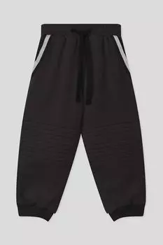 Брюки на кулиске из хлопкового футера Choupette