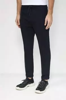 Брюки на кулиске из смесового хлопка OVS