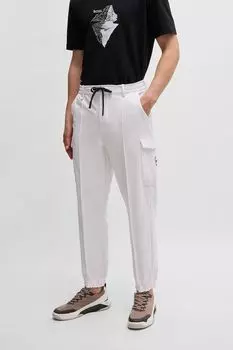 Брюки на кулиске с карманами BOSS