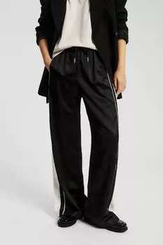 Брюки на кулиске с контрастными деталями Nume