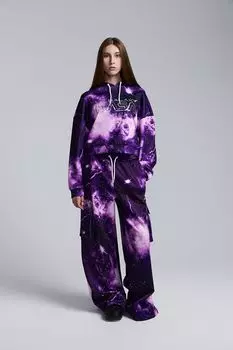 Брюки на кулиске с принтом ESCUTE Young