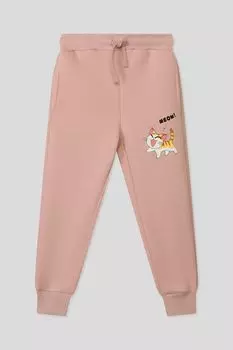 Брюки на кулиске с принтом GIOCO