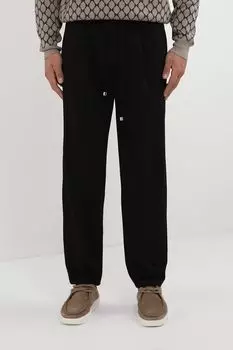 Брюки на кулиске с защипами John Richmond