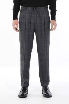 Брюки на кулиске в клетку MARCO DI RADI