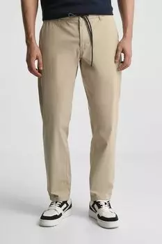 Брюки на кулиске зауженного кроя LERROS