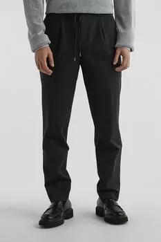 Брюки на кулиске зауженного кроя MARCO DI RADI