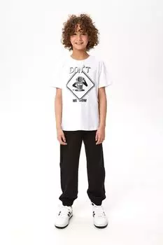 Брюки однотонные на эластичном поясе Bell Bimbo