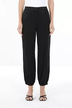 Брюки однотонные на эластичном поясе OVS